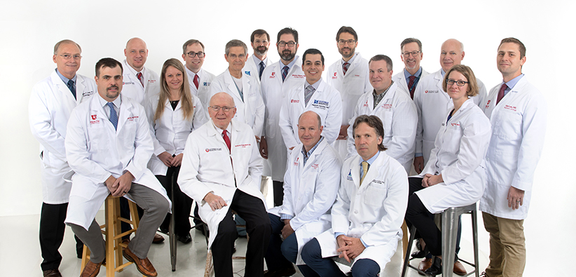 group of urology faculty