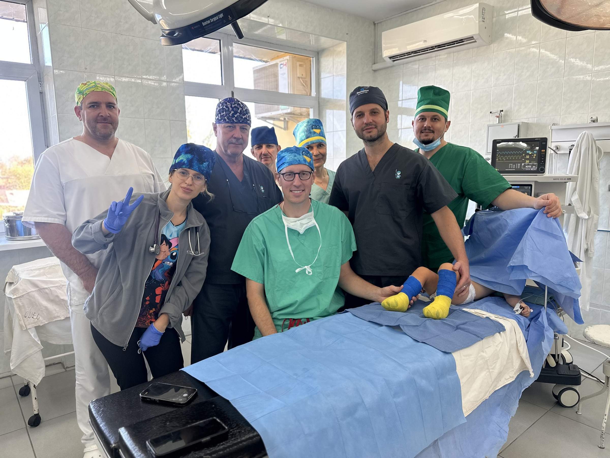 Dr. Mendenhall in Ukraine